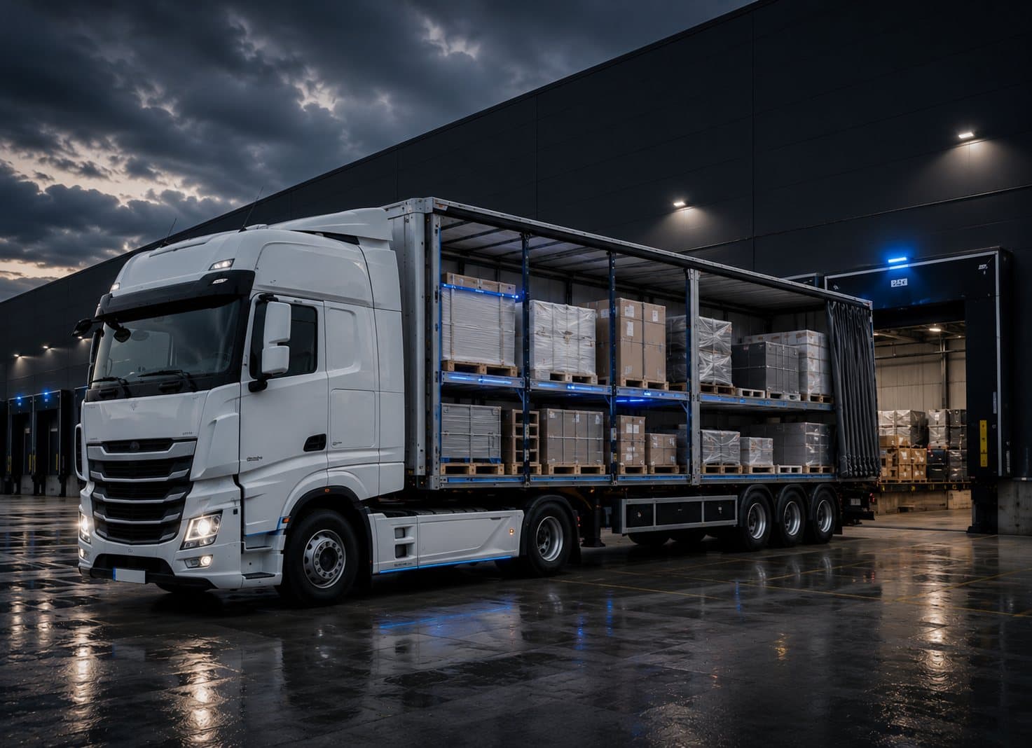 DENVAN MegaVario double-deck trailer