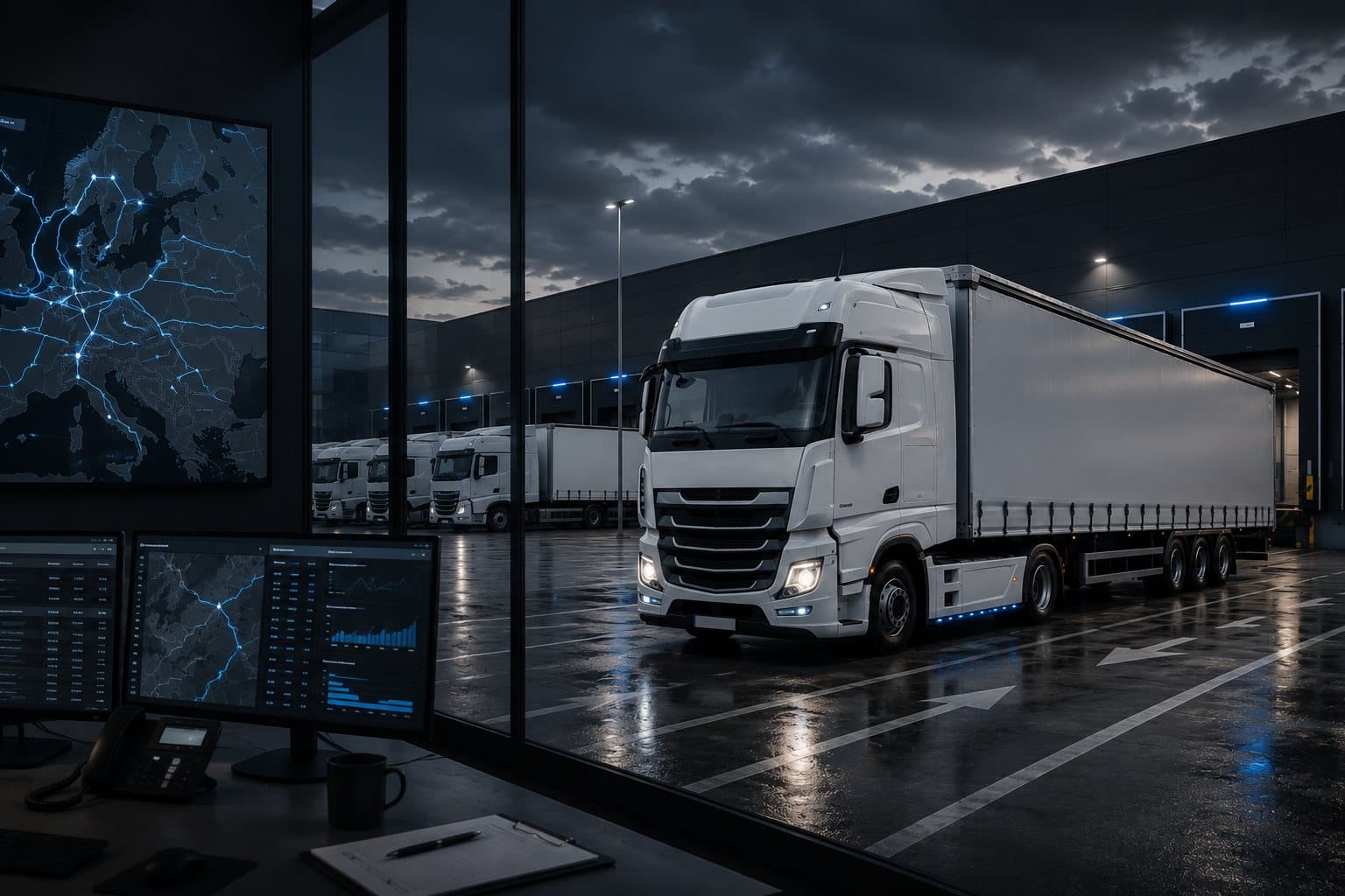 Route efficiency through disciplined planning and trailer matching